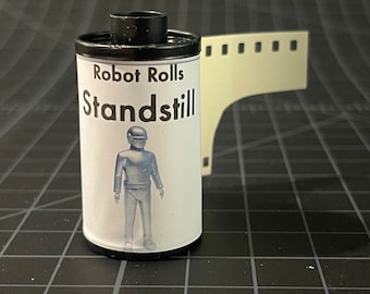 Standstill:  Hand Rolled 3 ISO B/W Film - Svema MZ3