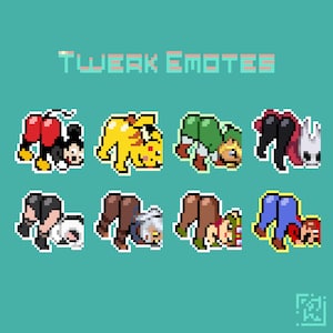 Animated Twerk Emote 2B
