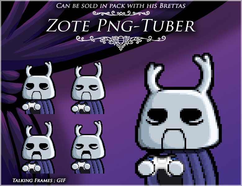 Zote Hollow Knight PNG Tuber Etsy