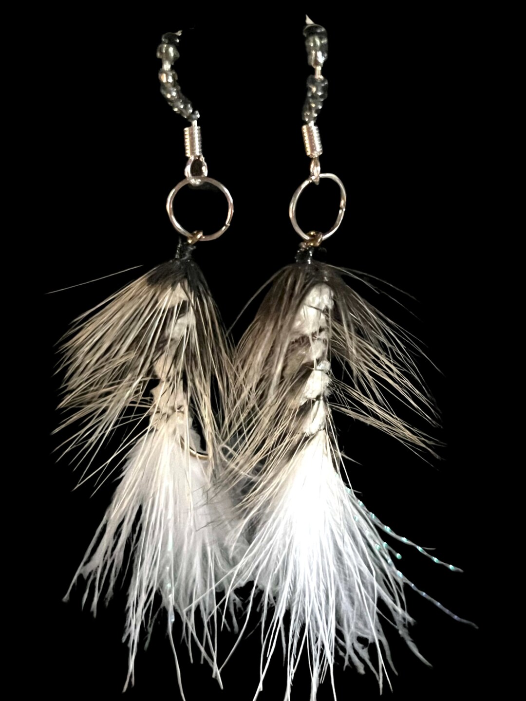 Handmade Fishing Fly Earringsfly Fishing Earringsfishing Etsy