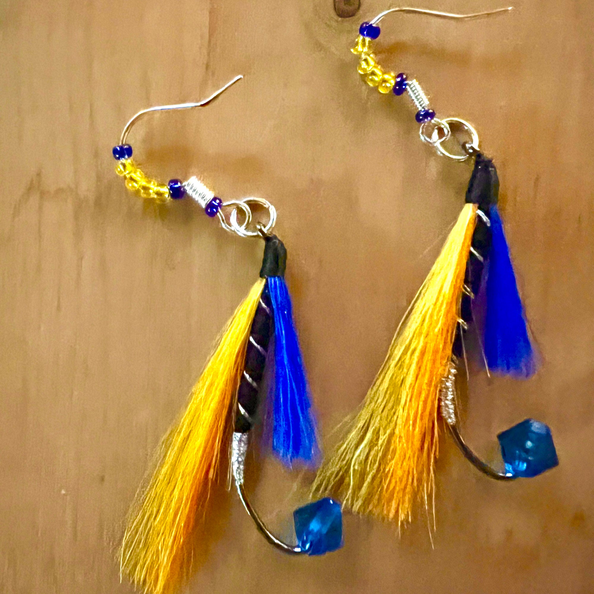 Fly fishing shop earrings
