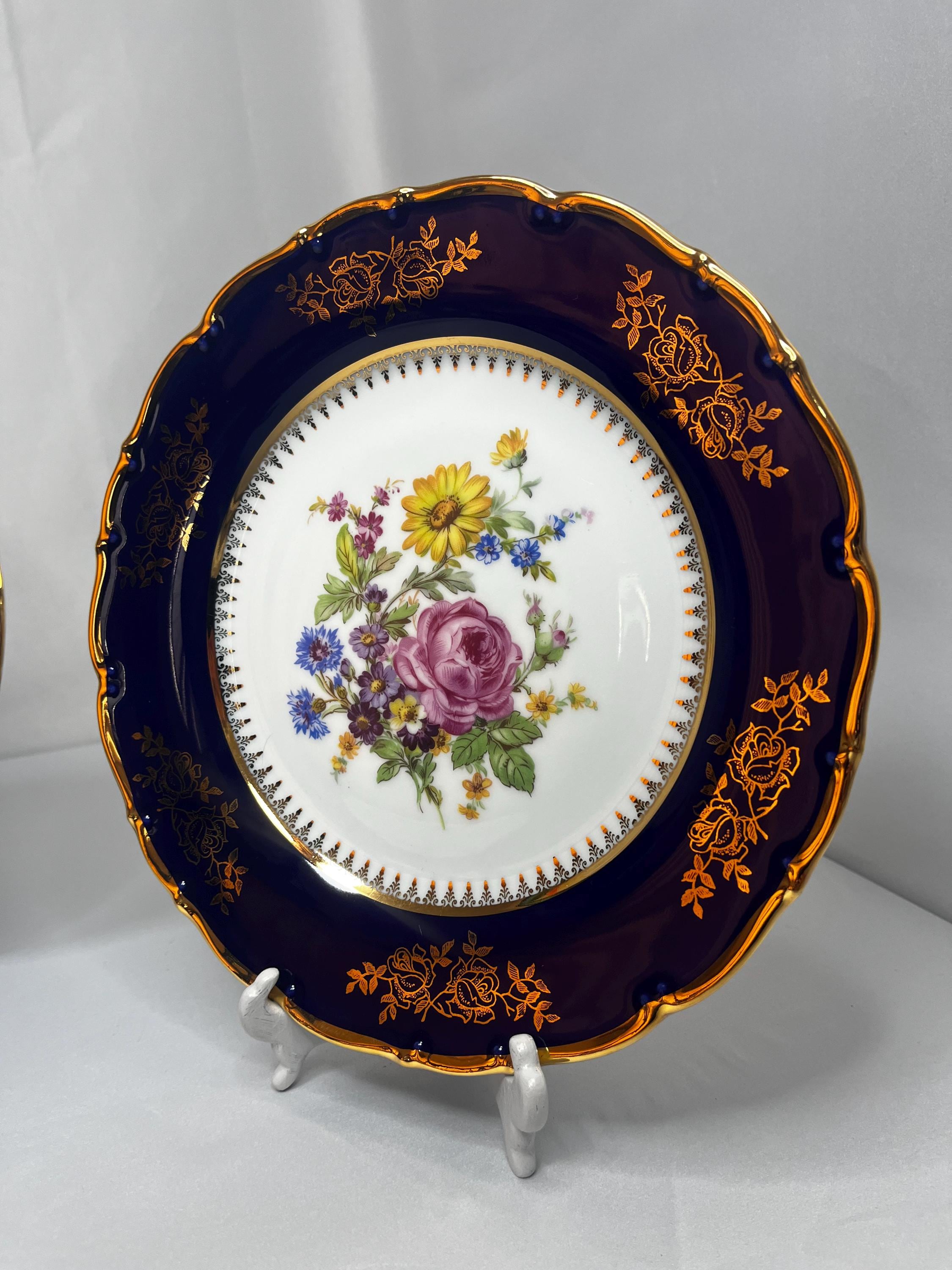 Epiag Cobalt and Gold - Etsy