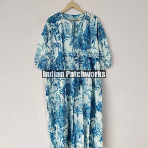 midi cotton tank dress PREMIUM COTTON SLEEVELESS MIDI DRESS in DUSTY TEAL main image 1