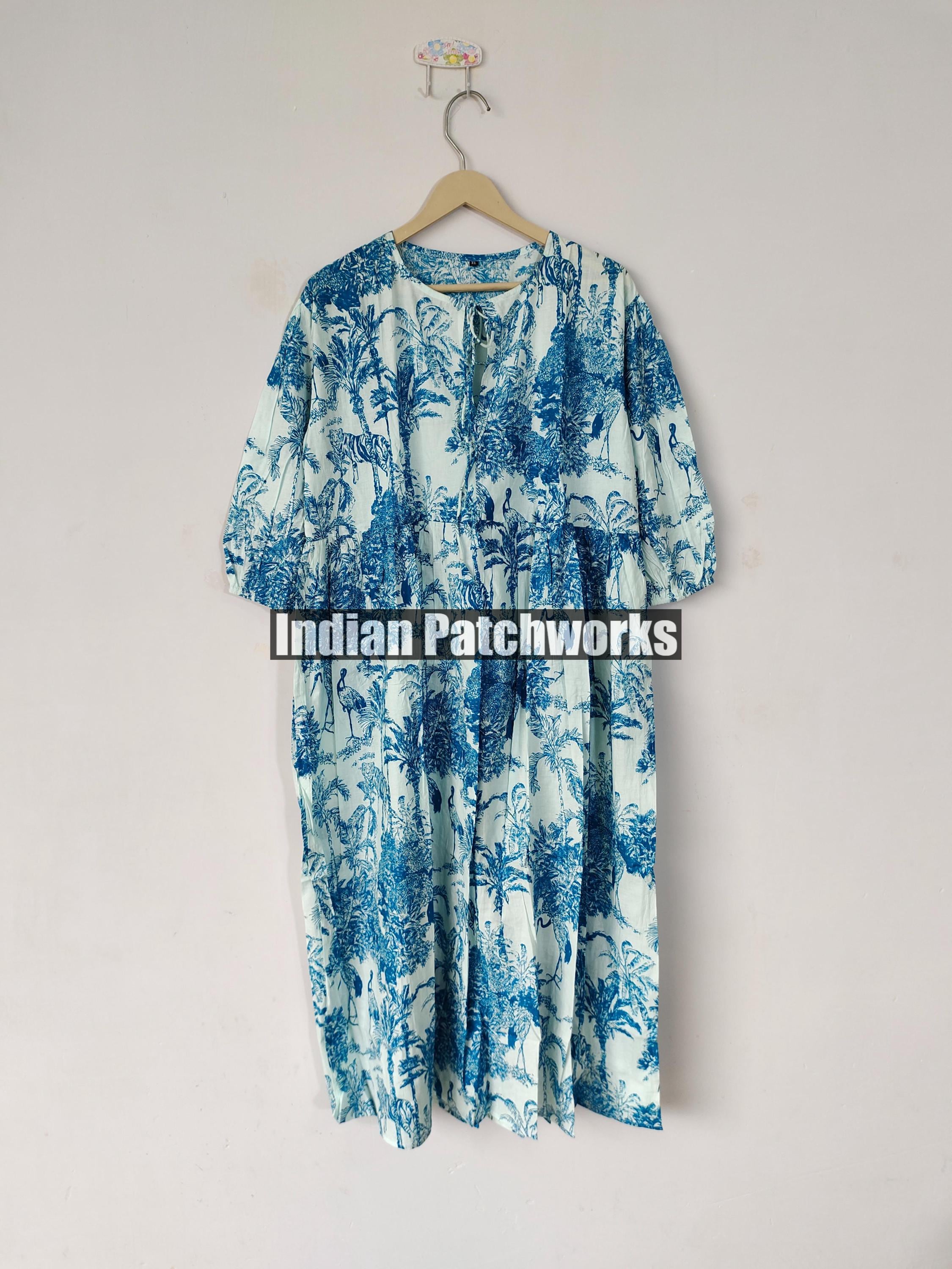 100 Cotton House Dress - Etsy