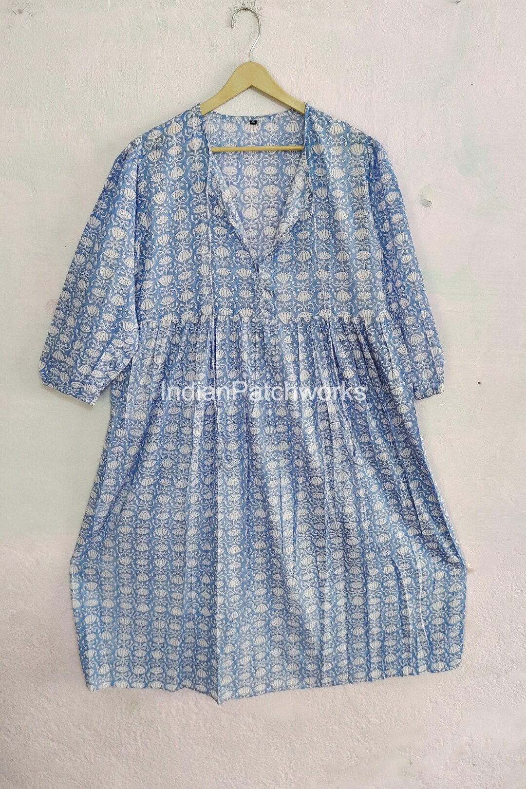 Women's Print Holiday Suspender Dress Indian Style Large Swing Dresses main image 0