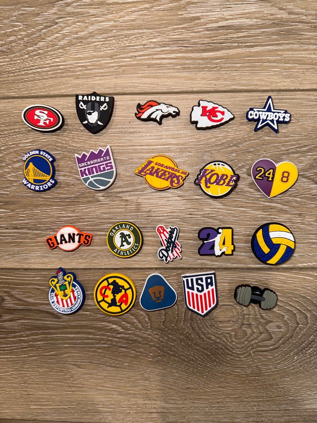 Sport Team Croc Jibbitz Etsy