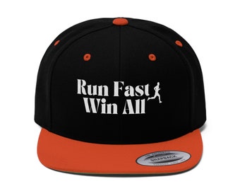 Unisex Flat Bill Hat