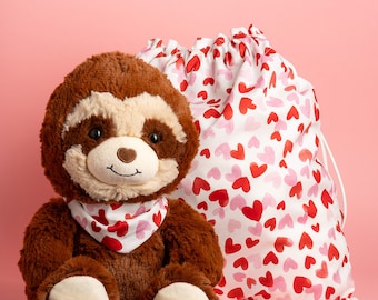 Sloth Stuffed Animal Plush Gift Package, Birthday, Anniversary, Baby Gift, Get Well, Nursery, Baby Shower, Gift Bag