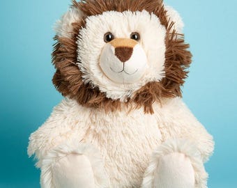 Lion Stuffed Animal, Soft Plush Lion Toy, Adorable Safari Plushie, Kids Gift, Jungle Nursery Decor Plush, Original Design