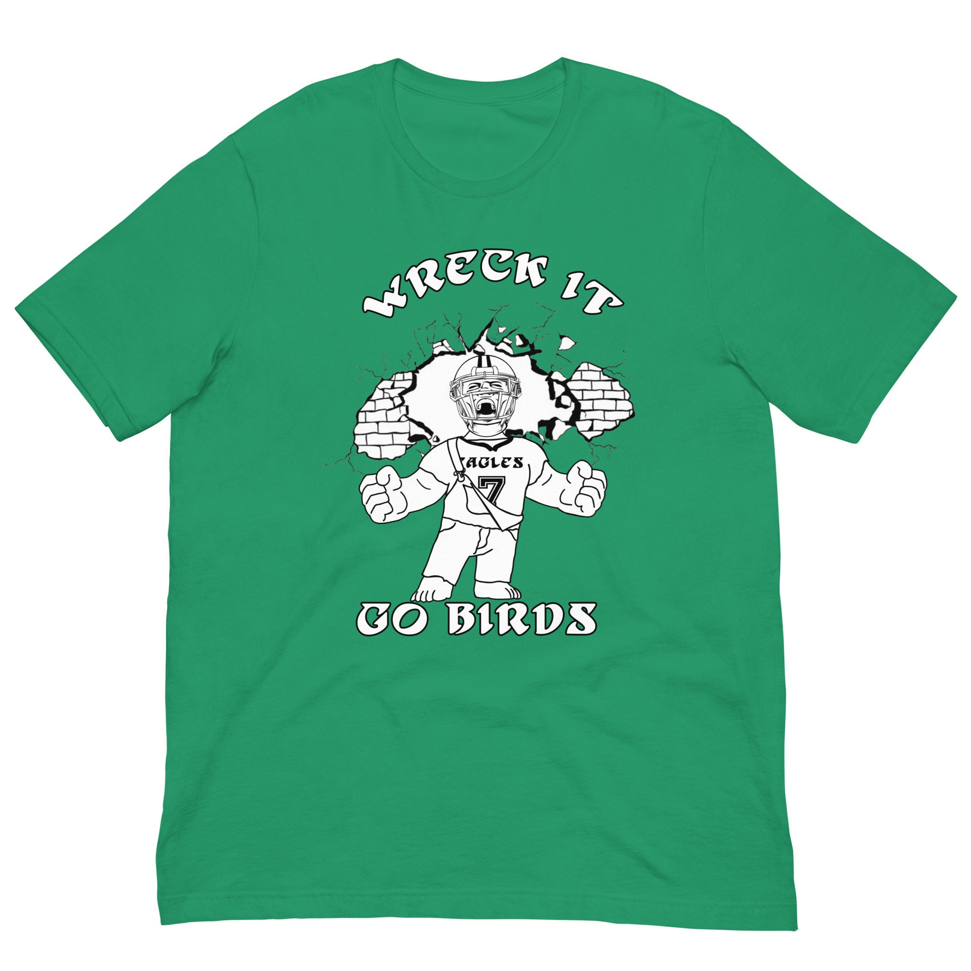 Discover Wreck It, GO Birds,  Philadelphia, Football T-Shirt