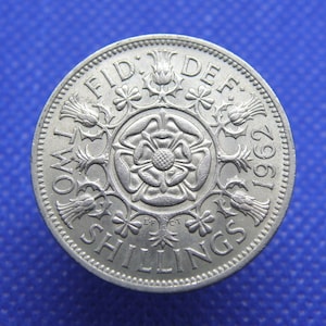 硬貨 イギリス 1962年 シリング 2種類 コイン 美品です 本物