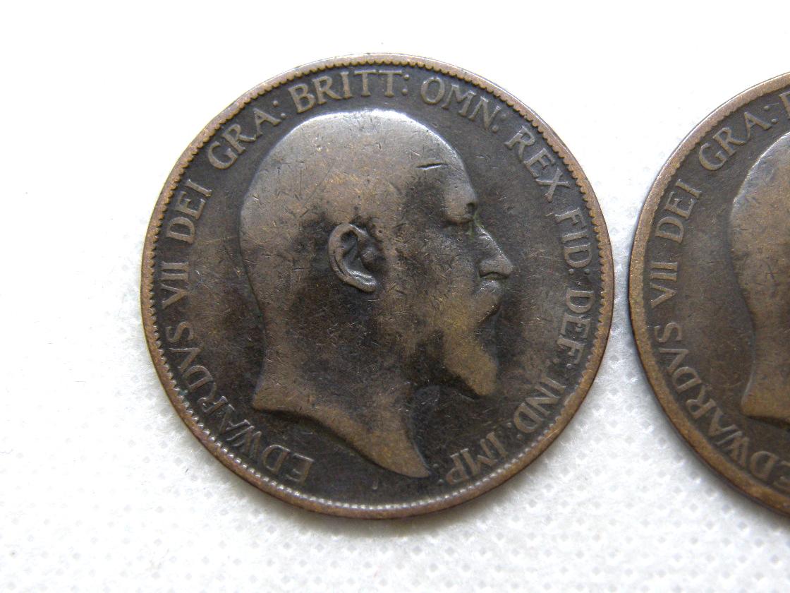 希少「LOW TIDE」1902年1ペンス硬貨 - 希少コイン - キング