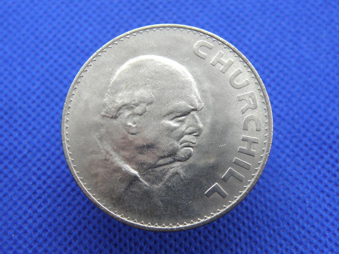 1965年 ウィンストン・チャーチル クラウン ラージコイン - 英国5
