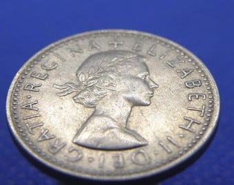 60歳の誕生日 - 1966年 ラッキーシックスペンス硬貨 - 本物の英国