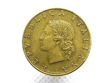 イタリア 200 リラ硬貨セット：1980～1999 年記念硬貨 - Etsy 日本