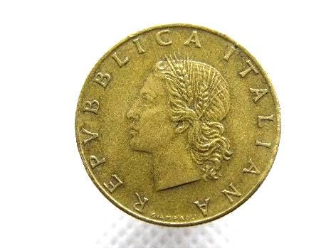 イタリア - 1958年 - 20リラ硬貨 - 純正ヨーロッパ製アルミニウム