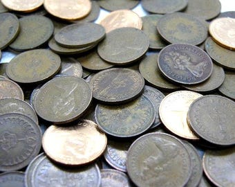 105 x DECIMAL HALFPENNY Coins - Coins from Circulation - Genuine British 1/2p Coins. Coin Collector. Jewellery Maker. Craft Project (ST10)