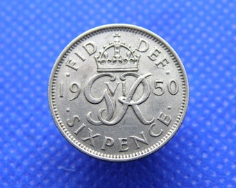 Portachiavi Per 62° Compleanno 1962 Portachiavi Britannico Da 6 Pence - Foto 7