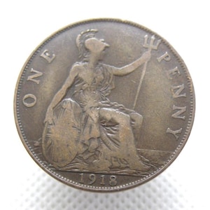 One penny 1918 - Etsy 日本