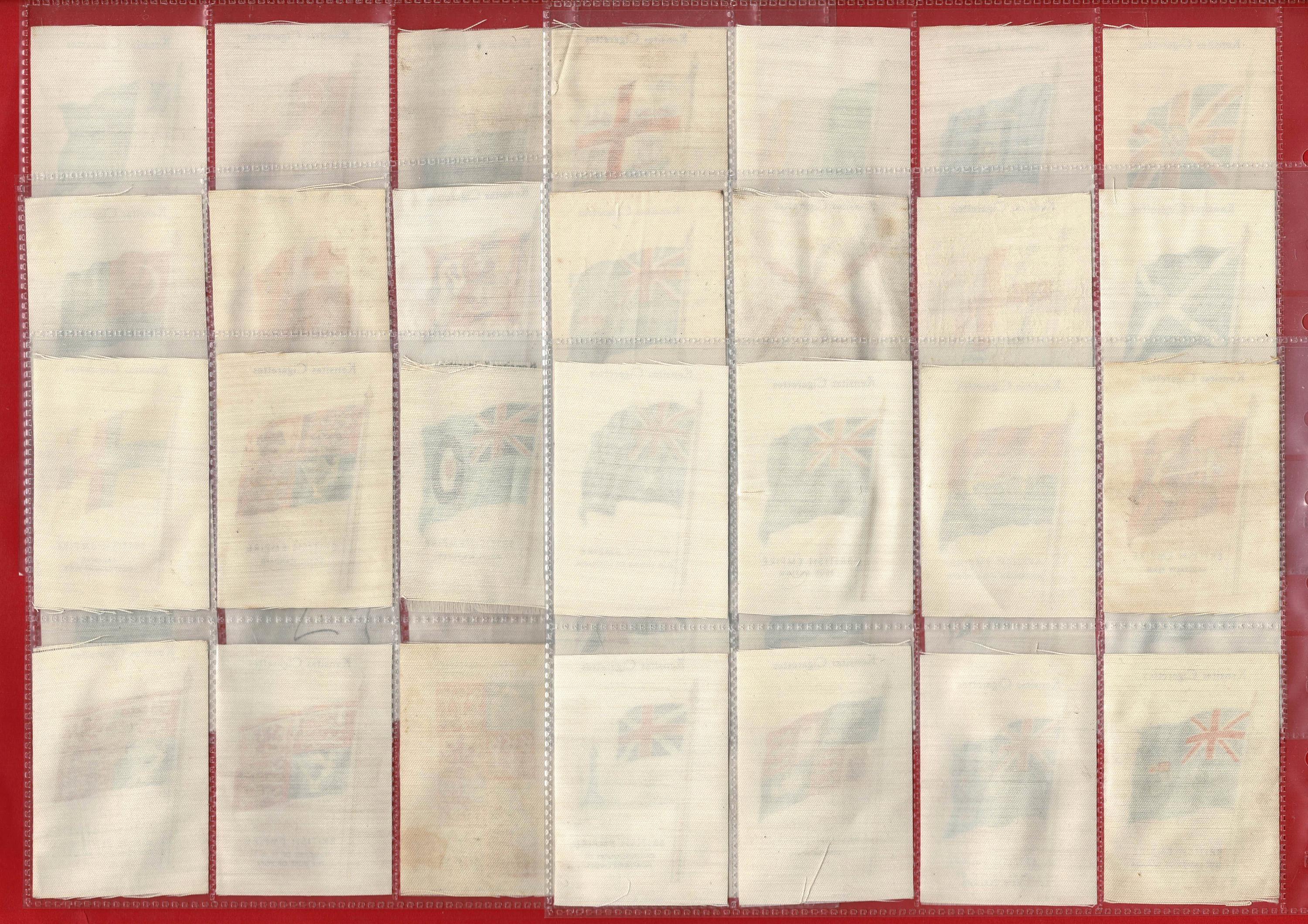 British Empire Silk Flags: 1934 Kensitas Tobacco Cards - Near