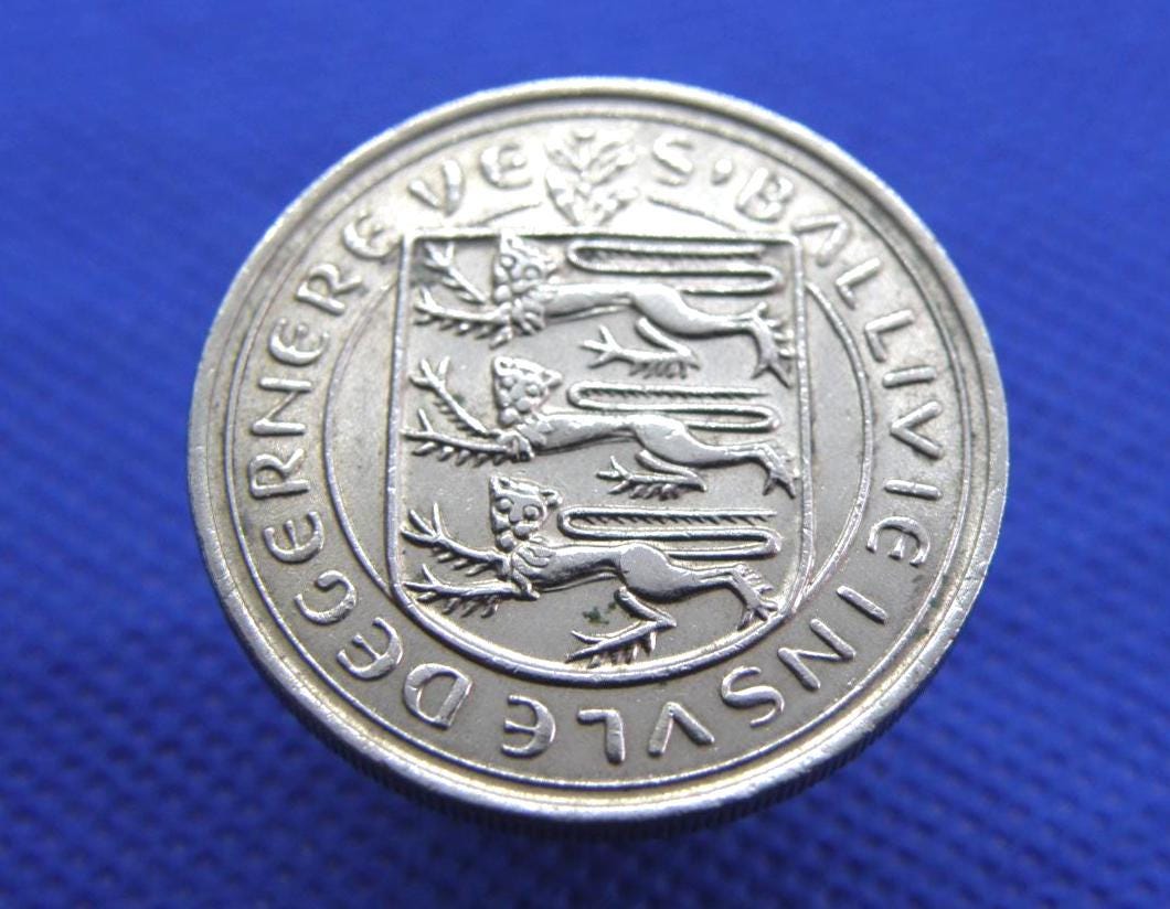 1968年ガーンジー10ペンス硬貨 - チャンネル諸島コイン