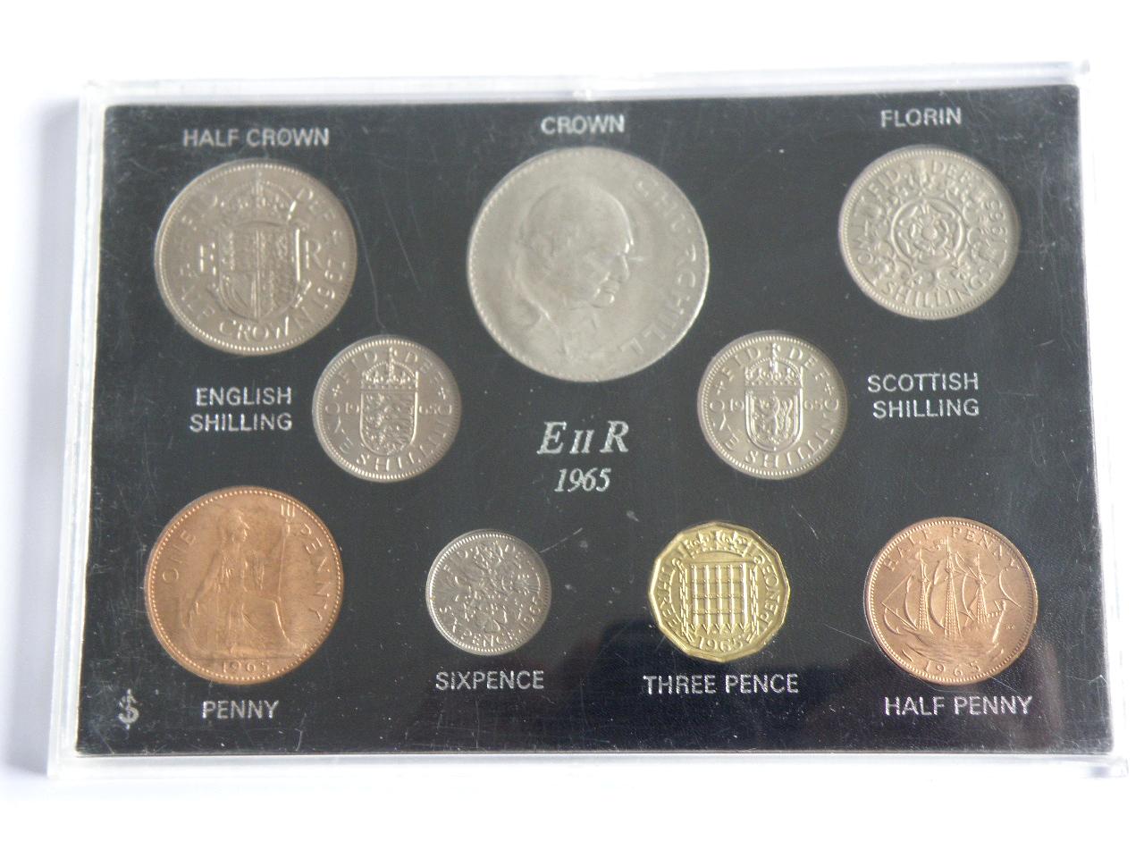 1965 Uk Coin Set - Etsy