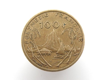 FRENCH POLYNESIA COIN - 1986 - 100 Francs Coin! - French Oceania