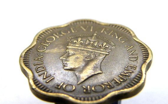 1944年セイロン - 10セント硬貨 - ジョージ6世硬貨 - セイロン