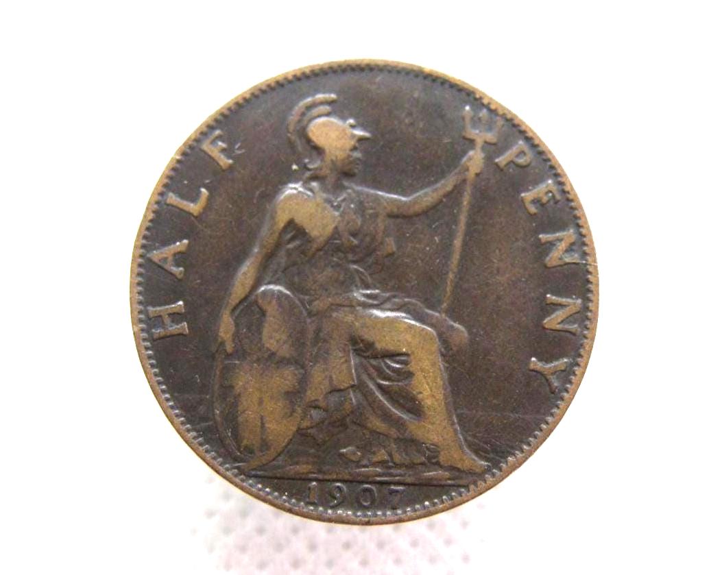 1907 edward vii coin - Etsy 日本