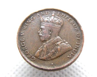 セイロン - 1914 年 1 セント硬貨 - ジョージ 5 世 - セイロン