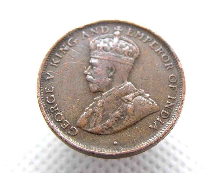 セイロン - 1914 年 1 セント硬貨 - ジョージ 5 世 - セイロン