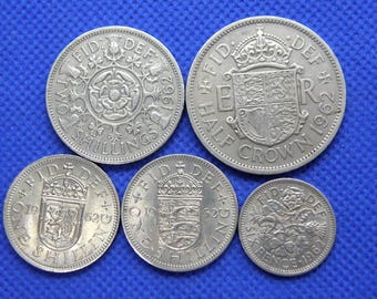 6ペンス 100枚セット 1953年~1967年 6ペンス 100枚セット 1953年~1967年 6ペンスコイン 100枚セット 1953