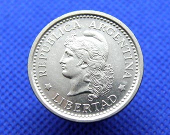 ペルー銀貨 1926年 – 座像自由の女神デザイン – 100年前の銀貨 – 南米