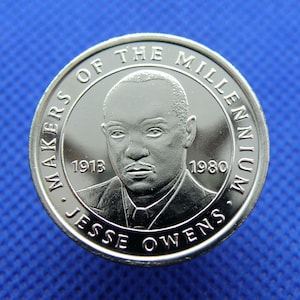 JESSE OWENS - ATHLETE Medallion Coin - American Track & Field Gold Medallist - Makers of The Millennium Collectable Medal (OS01)