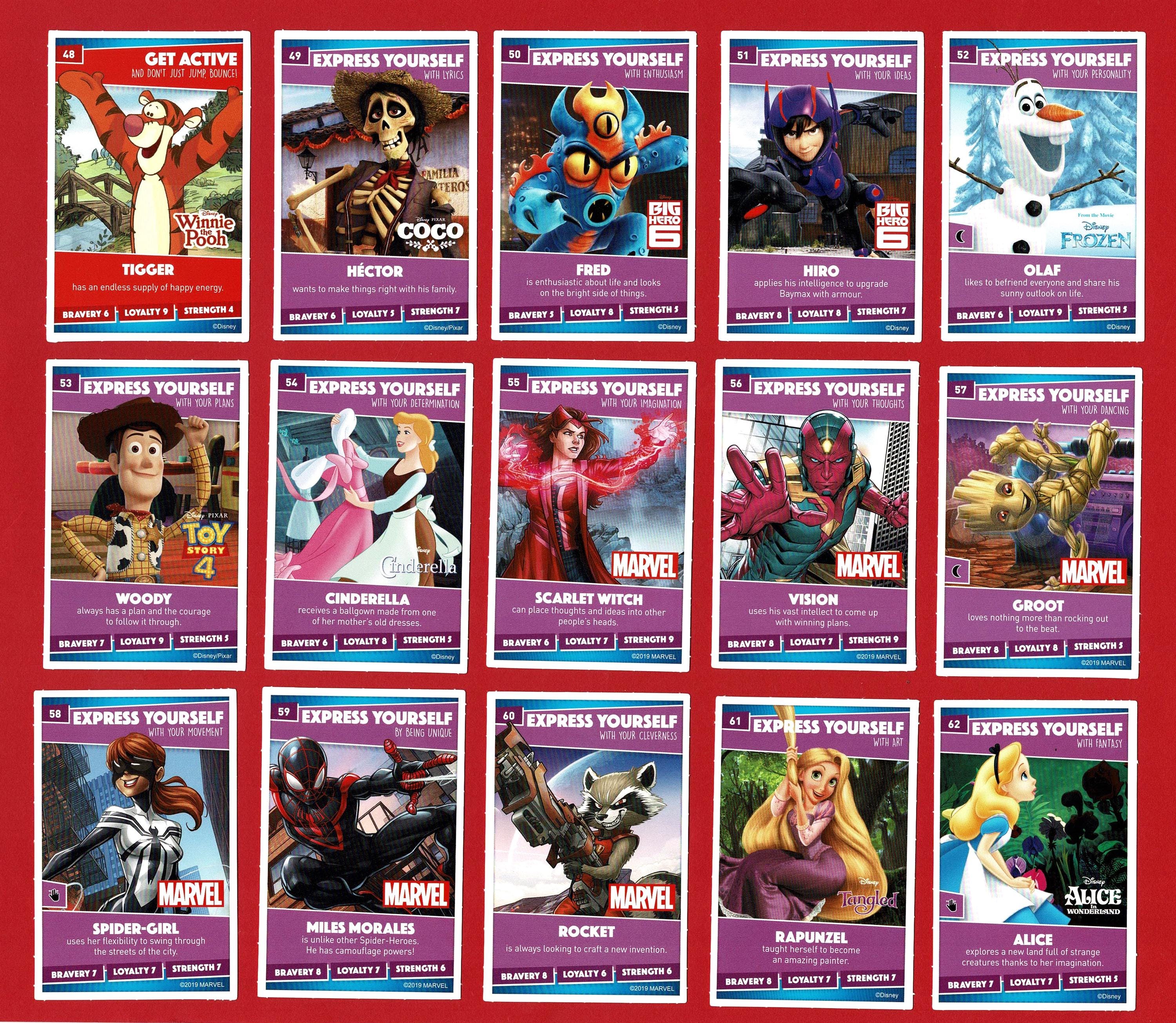 rare sainsburys heroes cards sainsburys heroes cards rare SAINSBURYS HEROES CARDS DISNEY PIXAR Choose &  Select