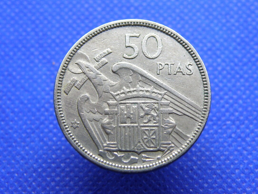 1957 50 pesetas - Etsy 日本