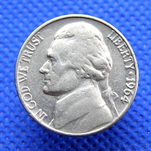 5 cent 1964 - Etsy 日本