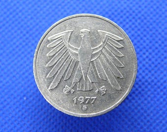 ドイツ連邦共和国 5マルク 1974年 - ドイツ憲法制定25周年