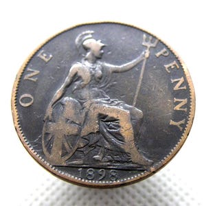 Victoria one penny - Etsy 日本