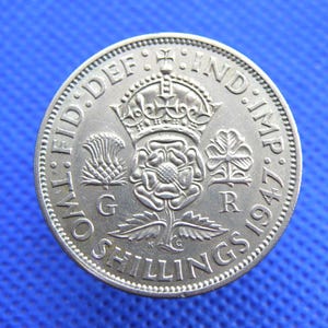 イギリス 1947年2シリング 硬貨 エリザベス女王 イギリス 2シリング フロリン 英国コイン16個