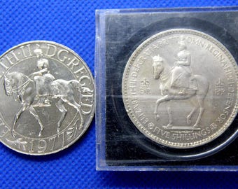 1980年英国王室：エリザベス女王生誕80周年記念コイン - Etsy 日本