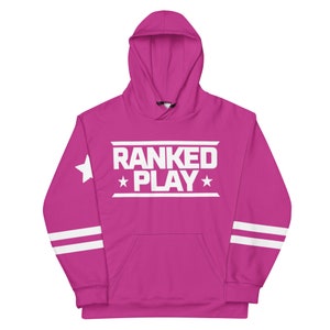 Hot Pink Ranked Play Unisex Hoodie | Call of Duty Merchandise | Gaming Clothing for Epic Gamers