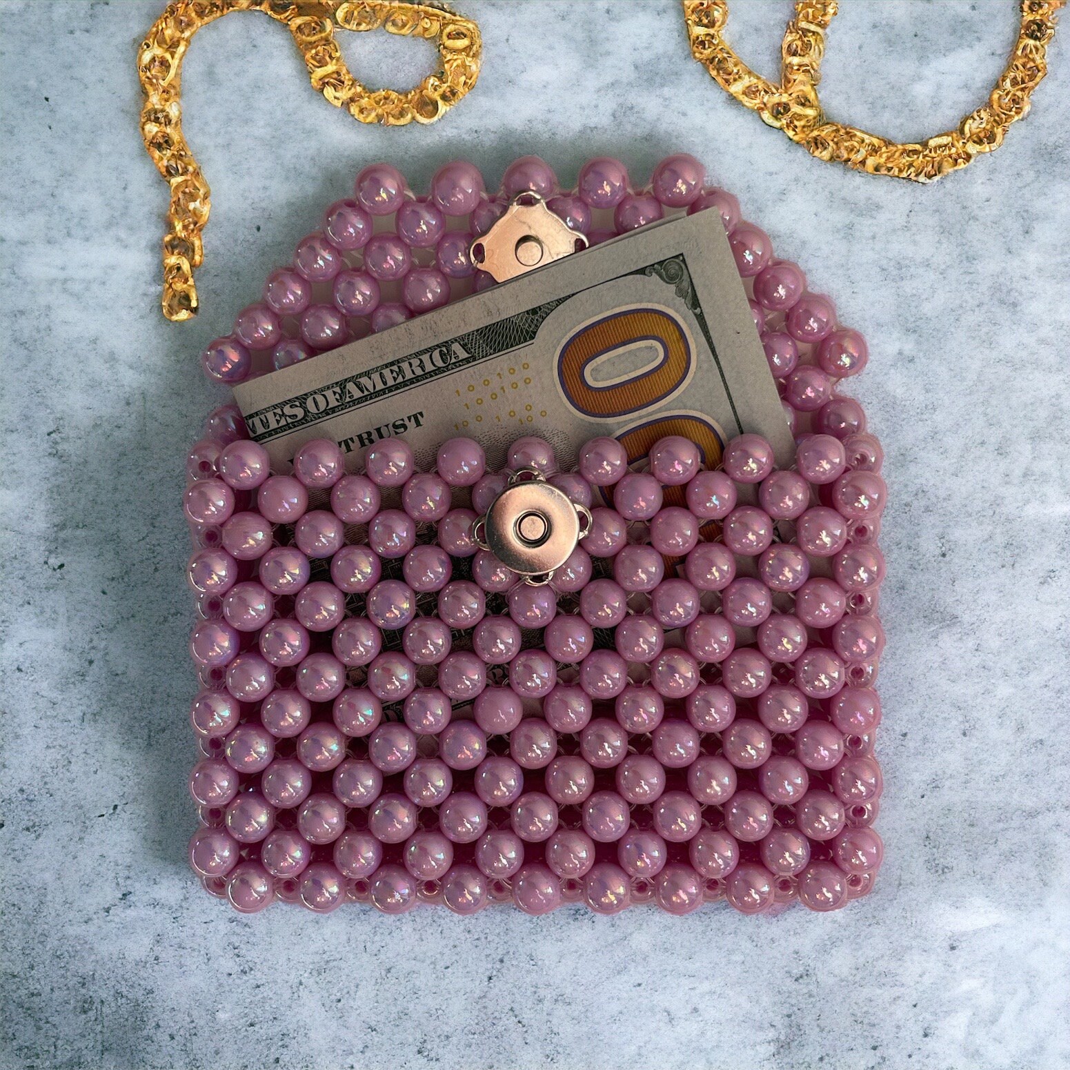 Beaded Card Holder, Card Holder, Bead Bag, Crystal Bag, Pearl Bag Etsy UK