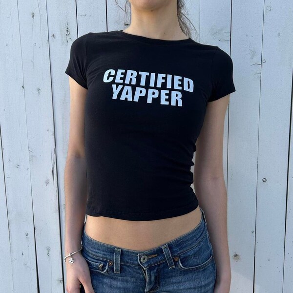 Camiseta para bebé Yapper certificado