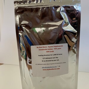 Bulk chondroitin sulfate USP grade for horses - 1 lb.