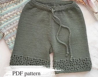 Shorts Knitting Patterns, Infant Shorts, Knitted Baby Clothes