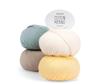 Drops Cotton Merino Wolle, Garnstudio DROPS Design, DK Merino Wolle, Superwash Merino Wolle, 8 PLY Wolle
