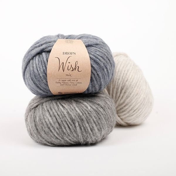 Baby Alpaca Yarn, Merino Wool Yarn, Soft Yarn 