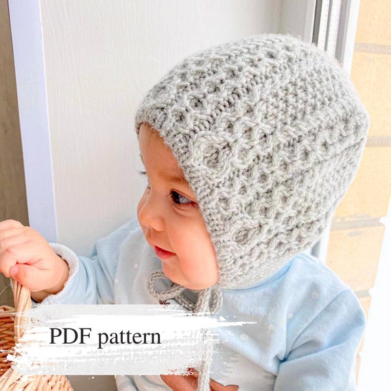 Cable knit 2024 infant hat