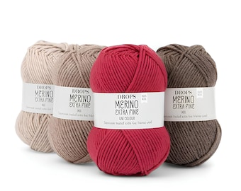 Drops Merino Extra Fine, Garnstudio DROPS Design, DK Merinowolle, Superwash Merinowolle